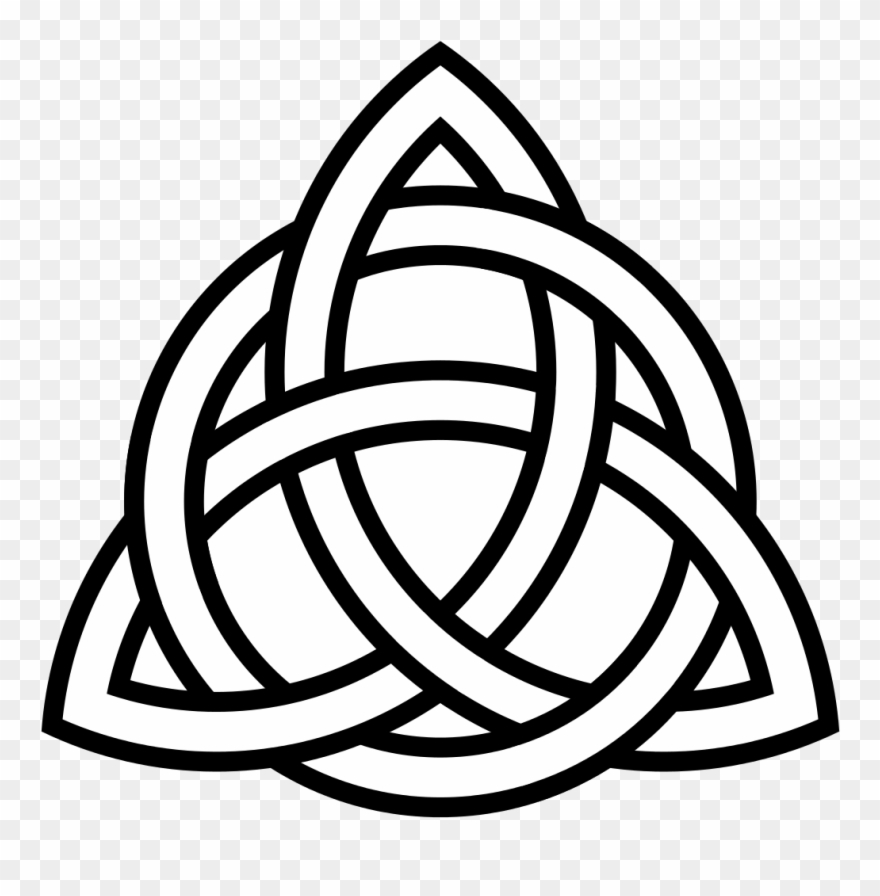 Picture - Triquetra With Circle Clipart