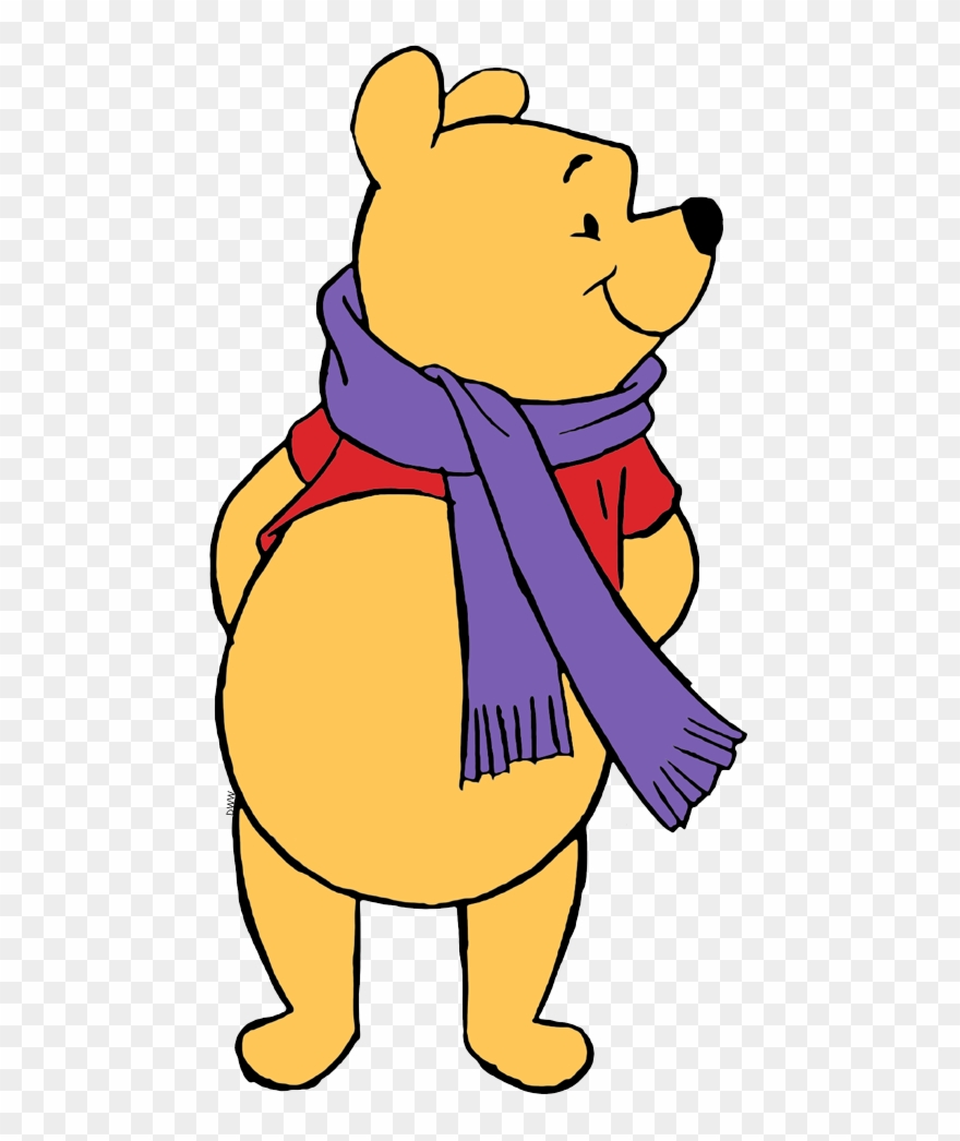 Wearing A Scarf Clipart
