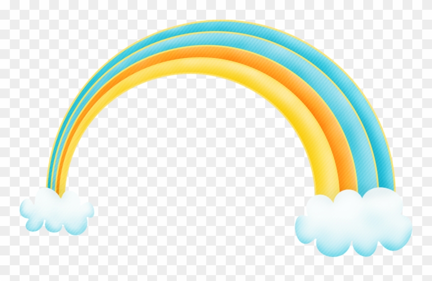 Sol, Lua, Nuvem E Etc - Rainbow Clipart