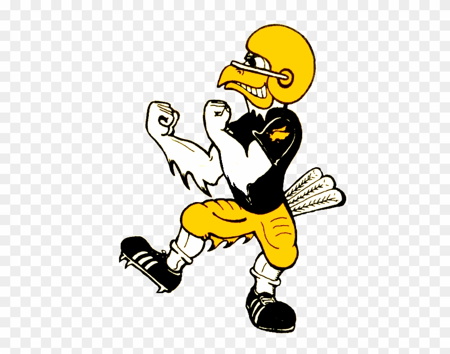 Inspired By The Iowa Versus Iowa State Football Game - Herky Cartoon Clipart