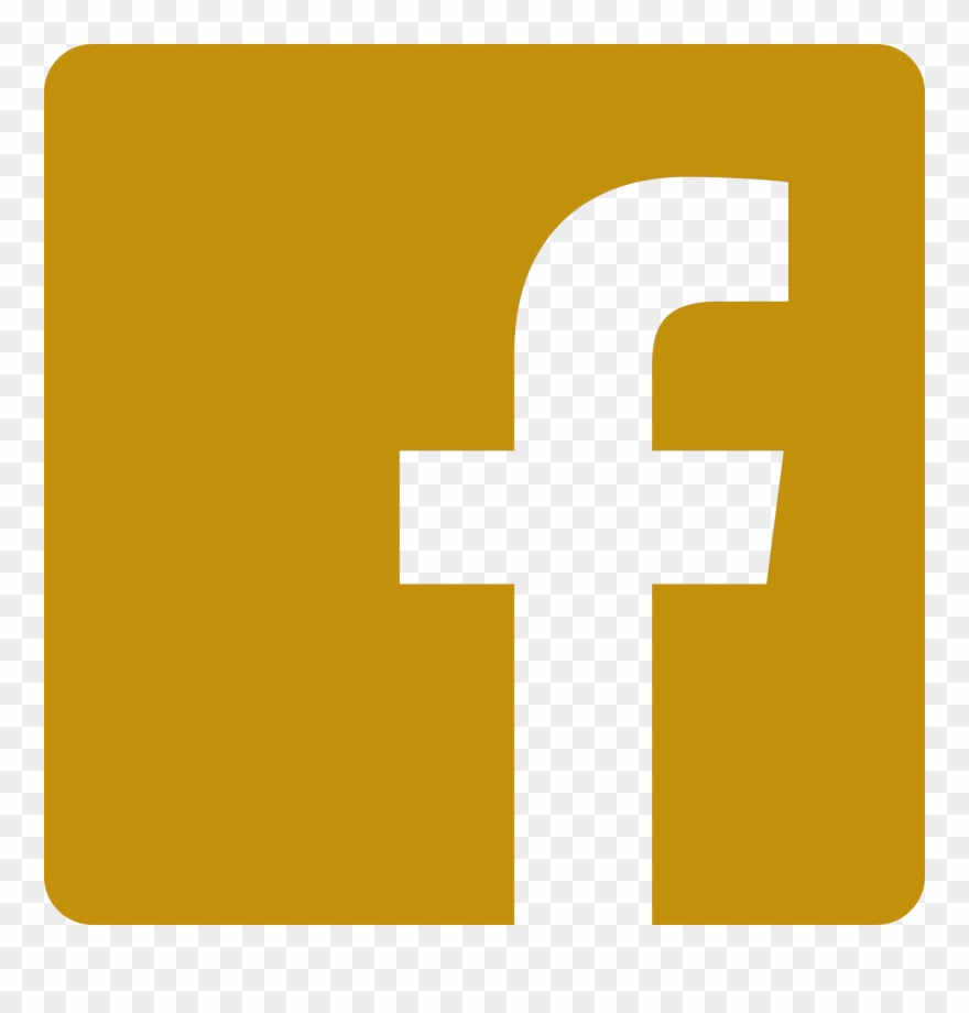 Fb Logo G2 - Fb Logo Gold Png Clipart