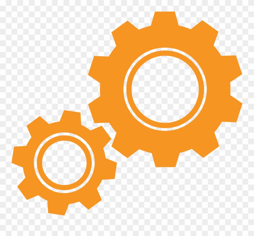 Met - Engrenages Logo Clipart