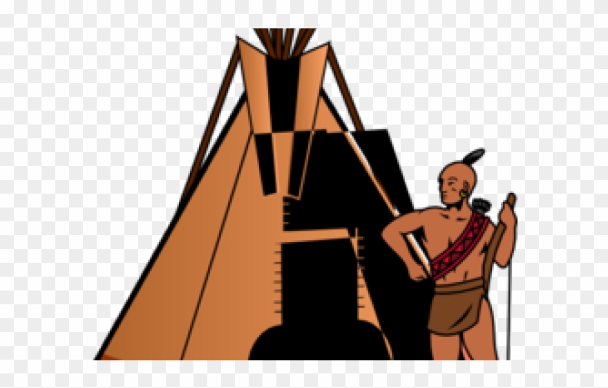 Native American Clipart Indian Reservation - Native American Clip Art - Png Download