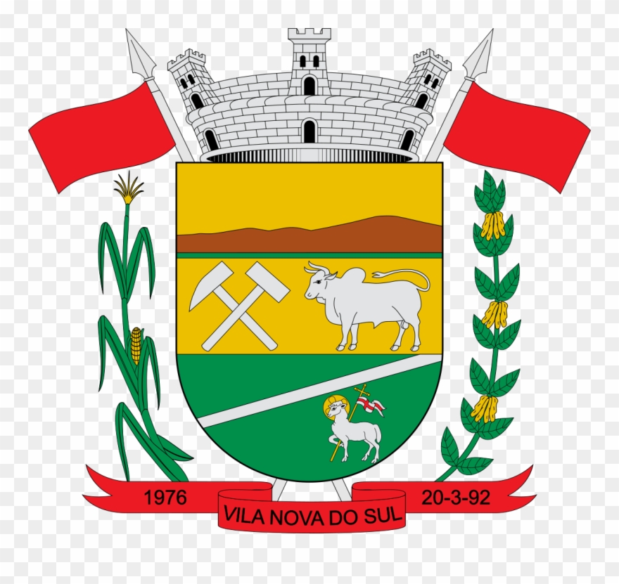 Brasão De Vila Nova Do Sul - Rio Grande Do Sul Clipart