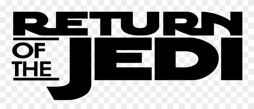 Open - Star Wars Return Of The Jedi Logo Clipart