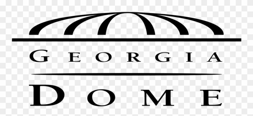 1024px-georgia Dome - Svg - Georgia Dome Logo Clipart