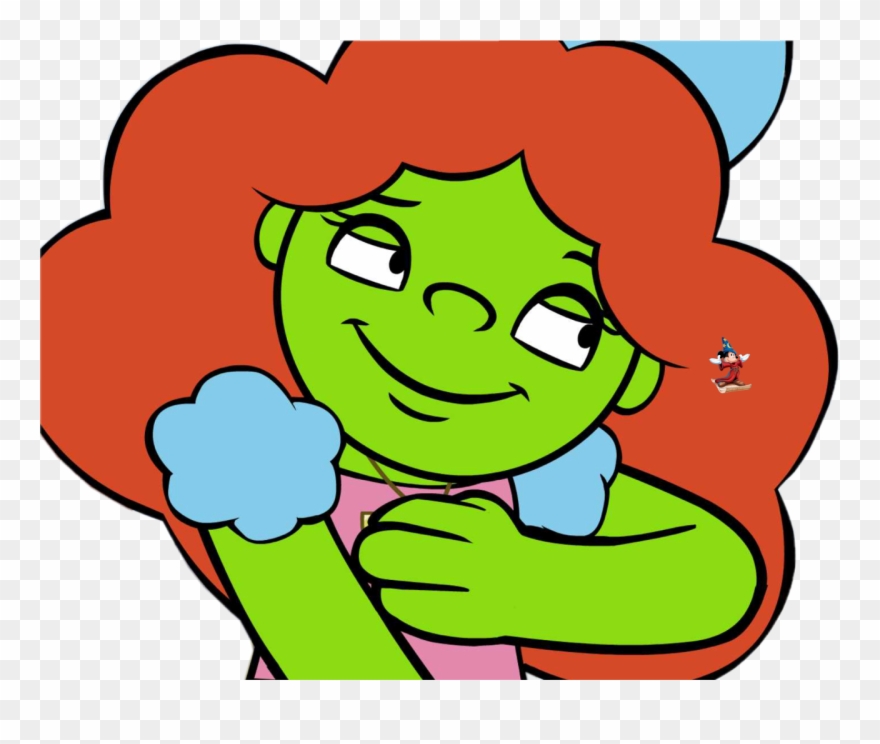 Freetoedit Eileen The Birthday Girl & Her Jedi Sorcerer - Word Girl Green Girl Clipart