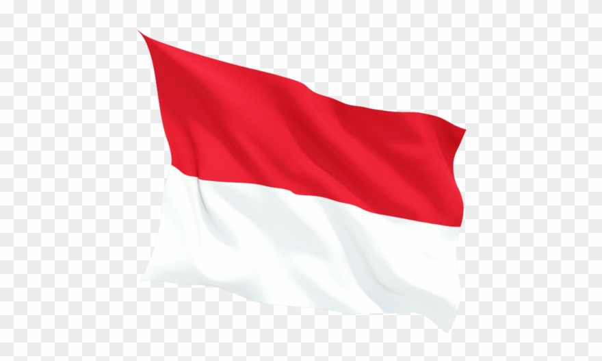 Flag Clipart Indo - Indonesia Flag Vector Png Transparent Png