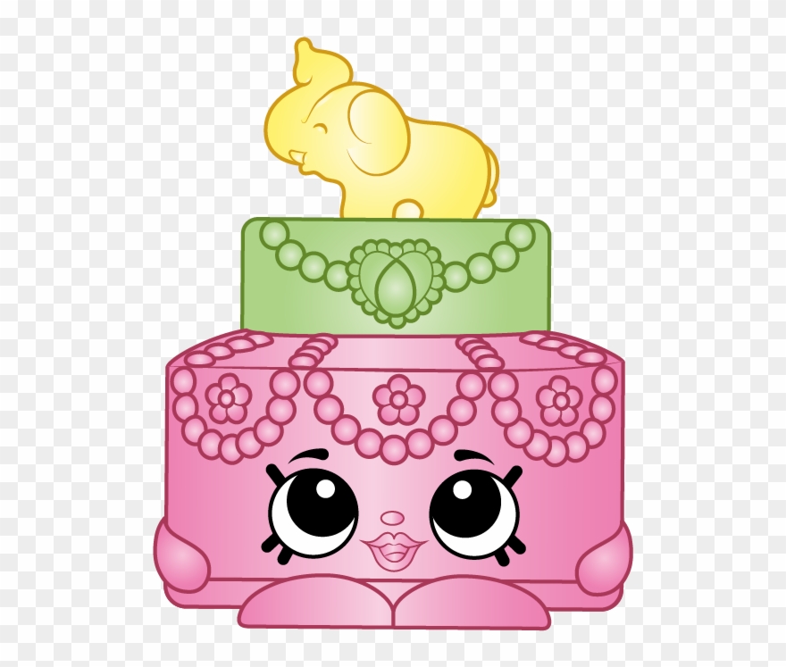 Elle Cake - Shopkins Elle Cake Clipart