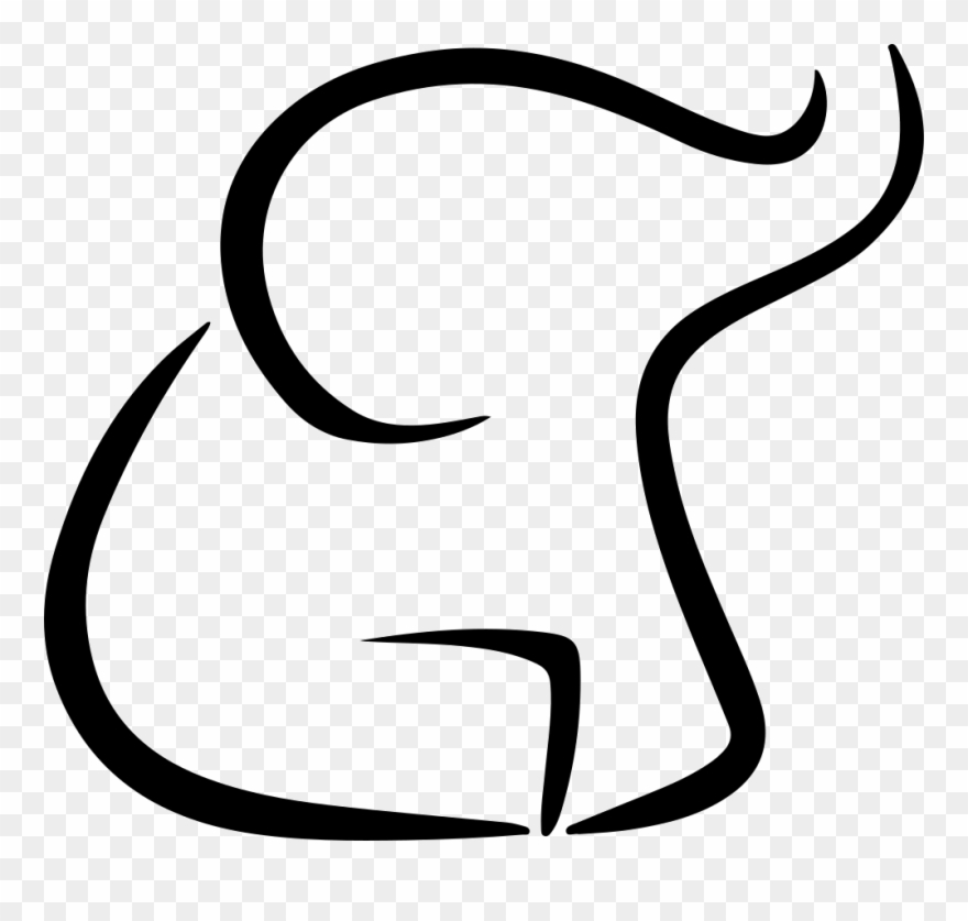 Meneame Social Network Logo Of An Elephant Comments - Free Elephant Logo Clipart