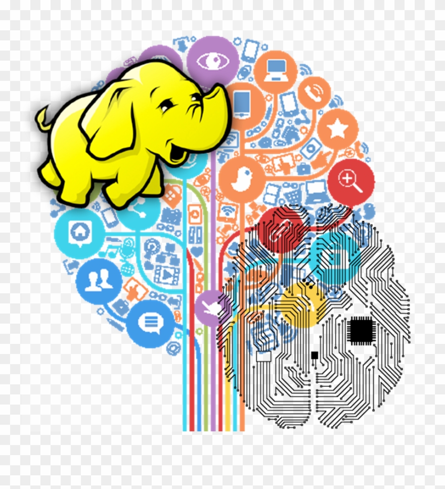 Big Data Hadoop Transparent Clipart