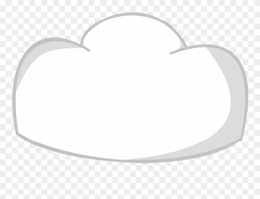Fart Cloud Asset - White Cloud Vector Png Clipart