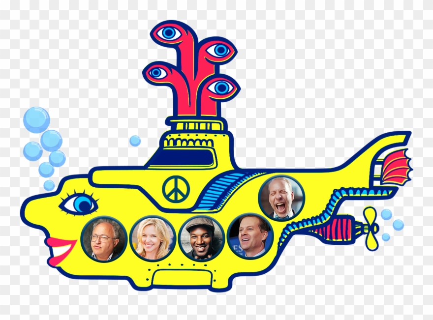 Meet Our Fantastic Lineup - Escape Yellow Sub Clipart