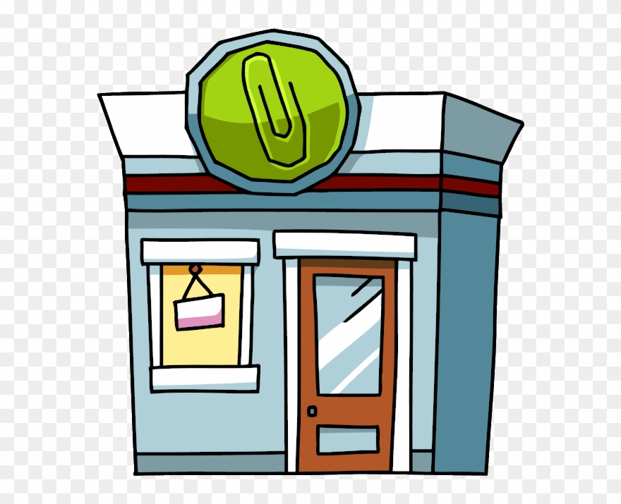 Office Junk Removal - Office Supplies Store Cartoon Clipart