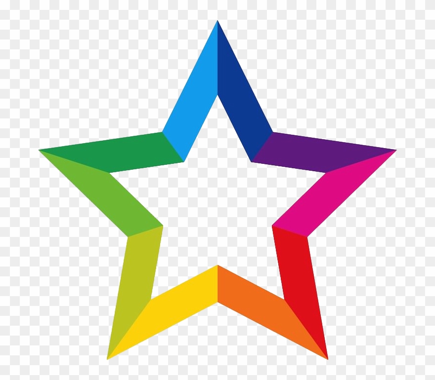 Total Submissions Board - Colorful Star Clipart