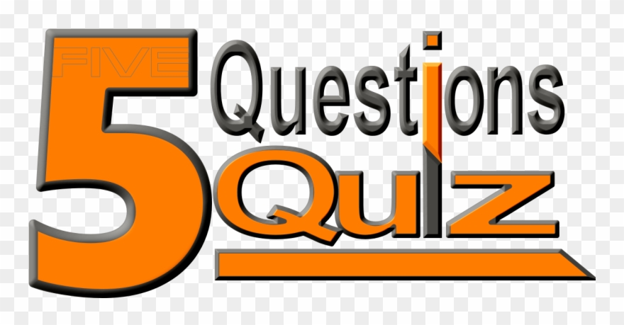 5 Questions Quiz - Gaya Fm Clipart
