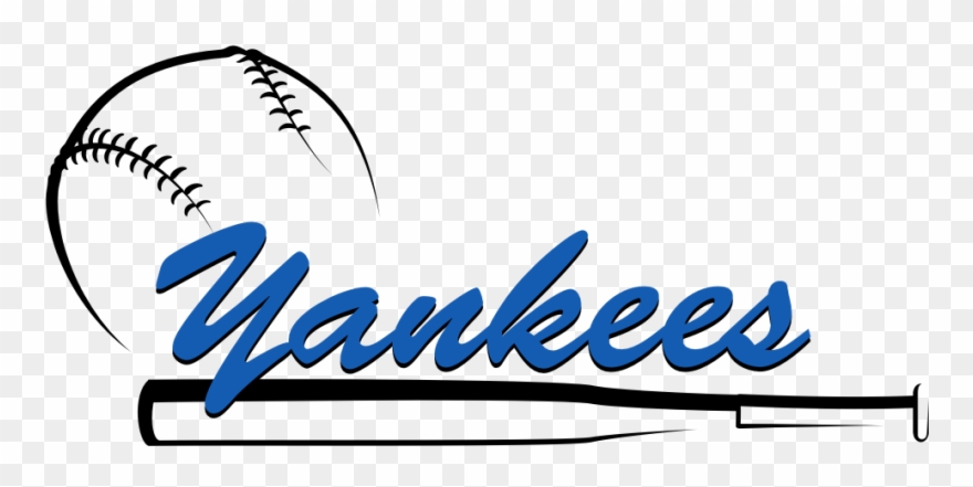 Baseball Yankees- - Baseball Clipart