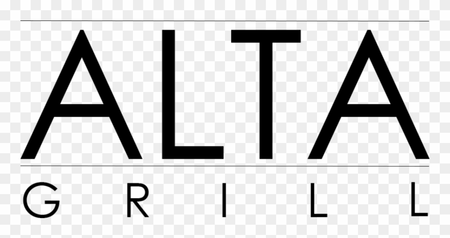 Alta Grill - Alternative Clothing Logo Clipart