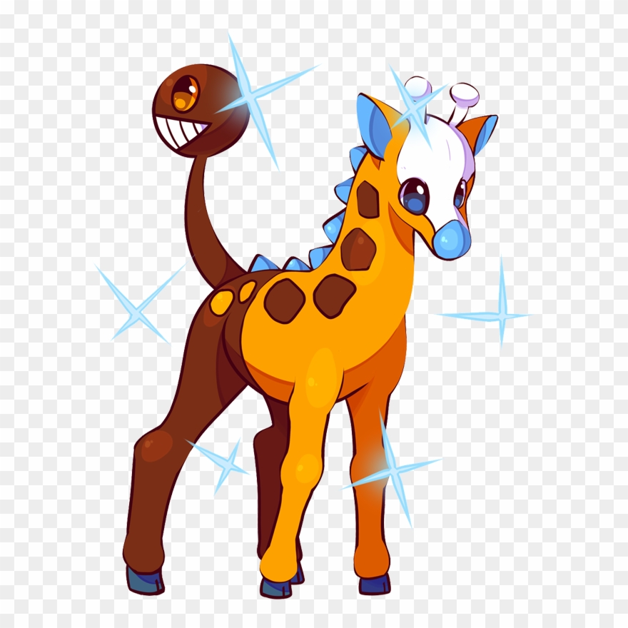 19,542,000 Exp - Giraffe Pokemon Evolution Clipart