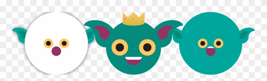 Snowball Goblin, King Blingo & A Big Goblin Clipart