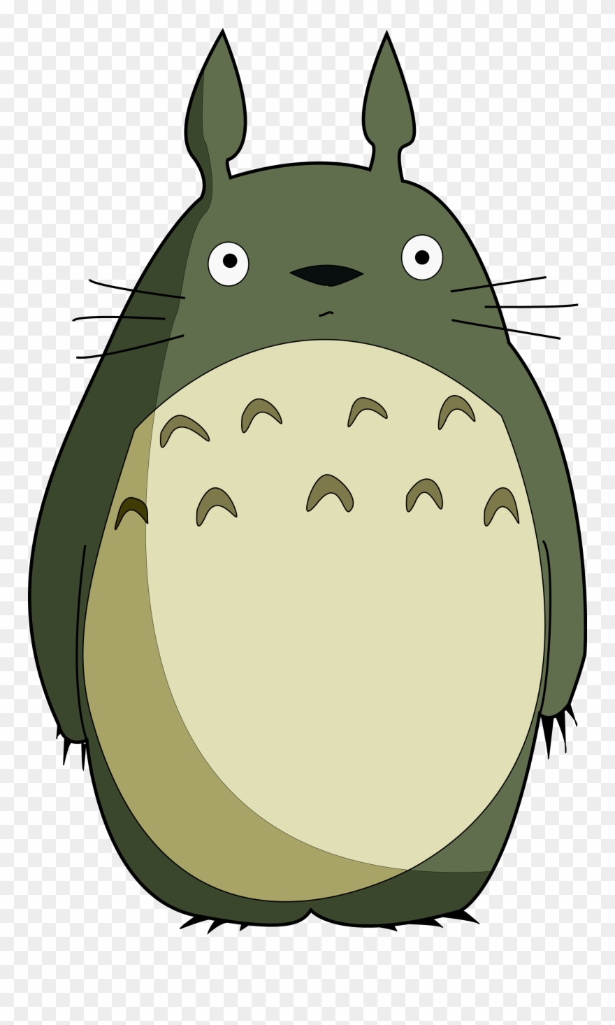 Resultado De Imagem Para Studio Ghibli Princess Mononoke - My Neighbor Totoro Clipart