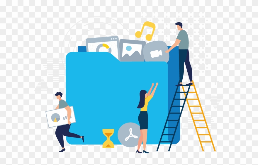 Digital Asset Management Solution - Digital Asset Management Clipart