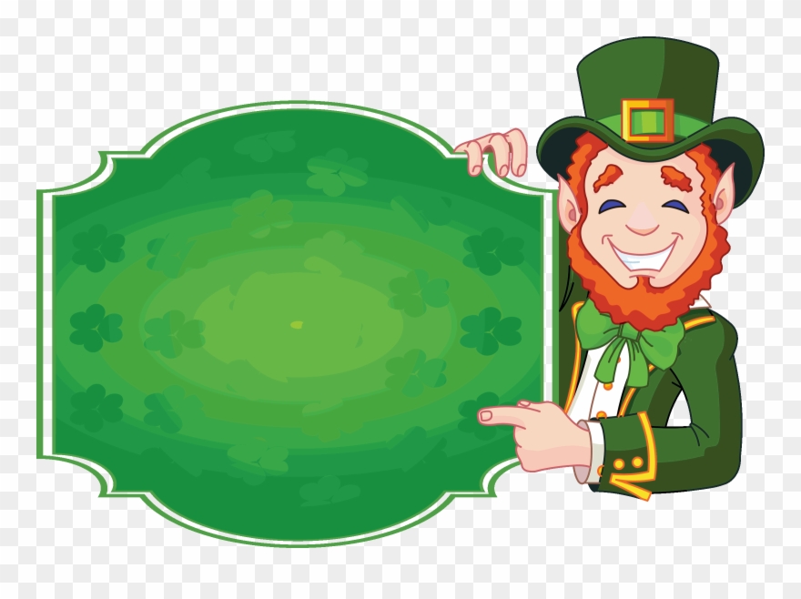 Catholic Saint Patrick Clipart - St Patrick Leprechaun - Png Download