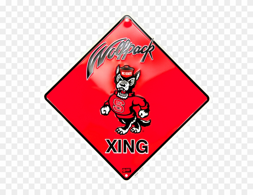 Nc State Wolfpack Xing - Dangerous Goods Stickers Australia Clipart
