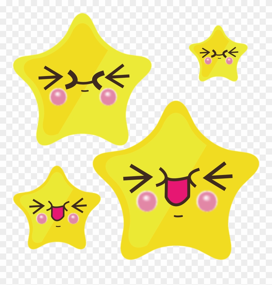 Star Decoration Cute - ดาว ตกแต่ง Clipart