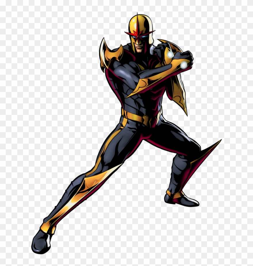 #nova #clip #art - Ultimate Marvel Vs Capcom 3 - Png Download