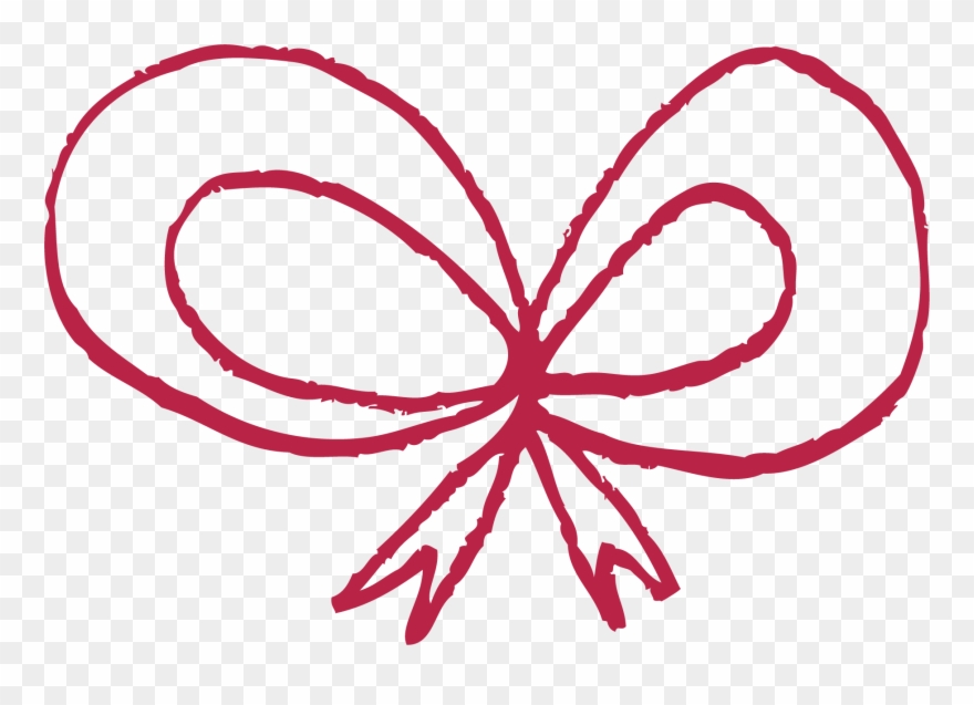 Knot Bow Tie Pink Bowknot Transprent Png - Shoelace Knot Clipart