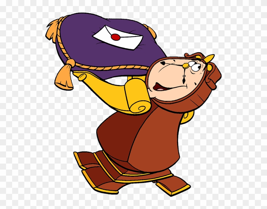 February Clipart Heat - Lumiere Cogsworth Gif Transparent - Png Download