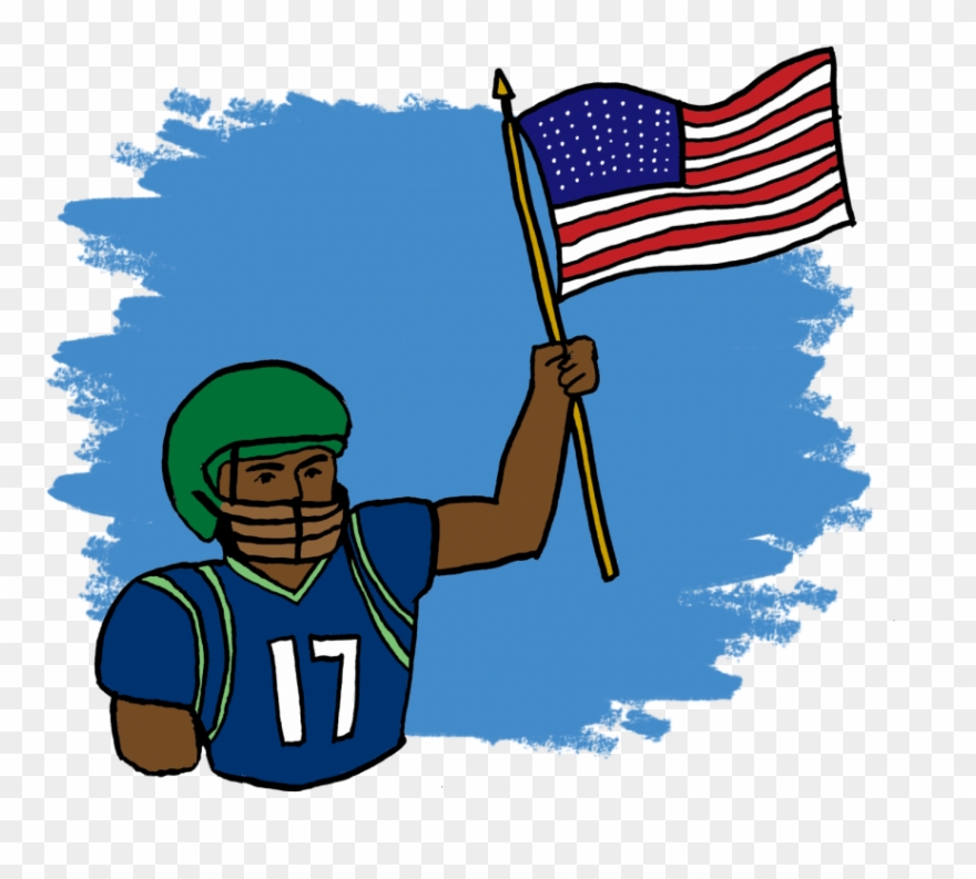 Football Has A Deep Connection To American Life - American Football Clipart