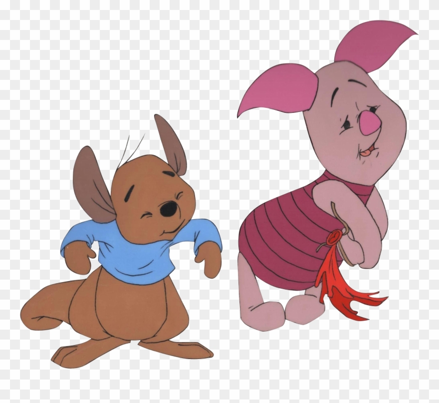 Piglet & Roo By Walt Disney Studios - Roo Piglet Clipart