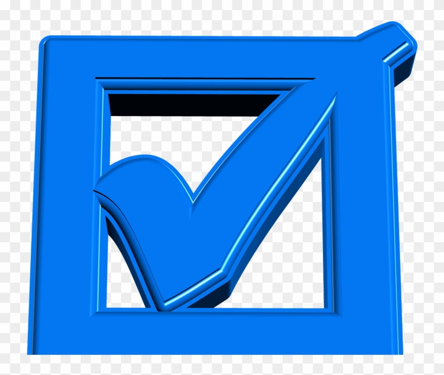 A Call Centre Year Review - Blue Check Mark Transparent Background Clipart