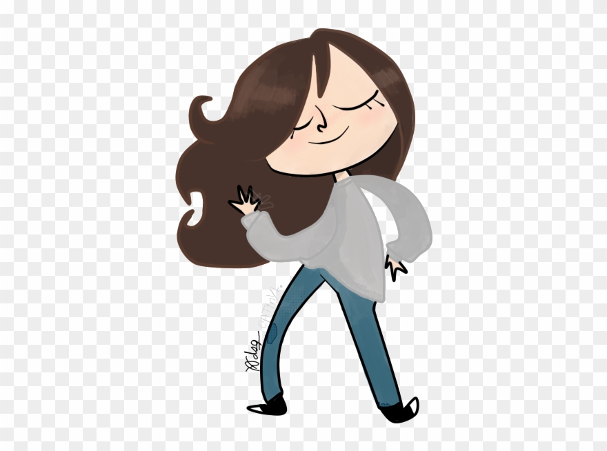 Girl Wide Open - Yoga Fitness Clipart