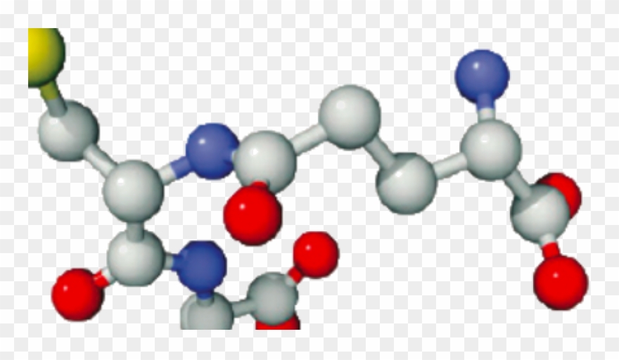 Nechama Kosower's 90th Birthday - Glutathione, Molecular Model - Tile Coaster Clipart