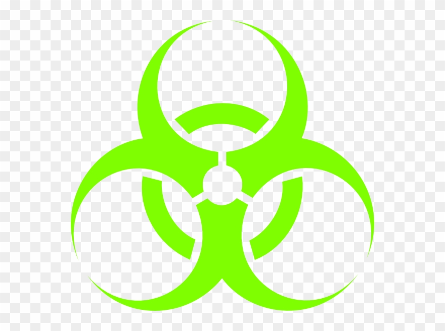 Biohazard Rear Slide Cover Plate For Glock (fba) Clipart