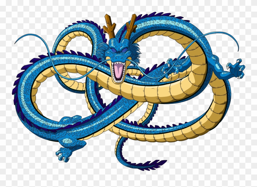 Biws - Dragon Ball Blue Shenron Clipart