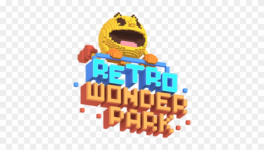 Retro Wonder Park - Illustration Clipart
