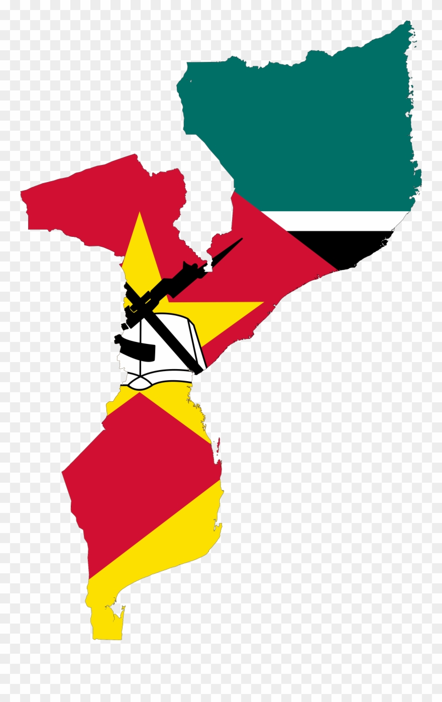 Mozambique Flag Map Flag Maps Pinterest Mozambique - Mozambique Capital City Map Clipart