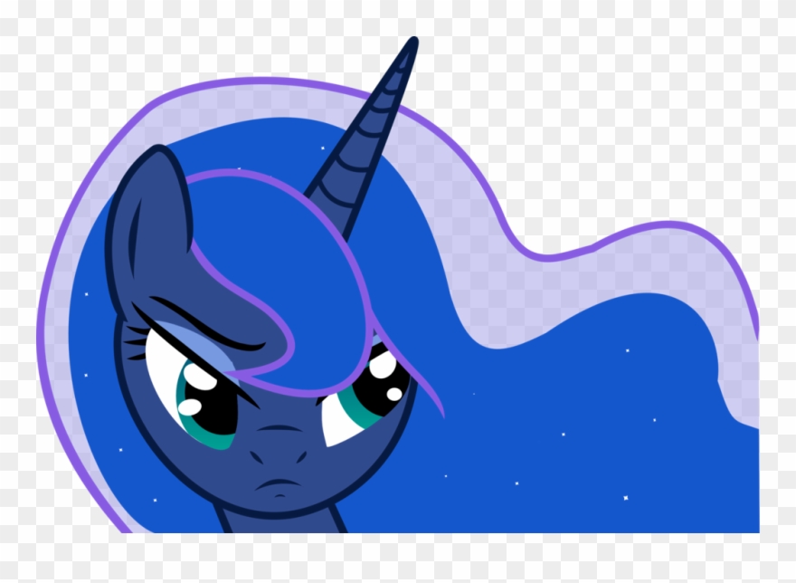 Why - Princess Luna Is Not Amused Clipart