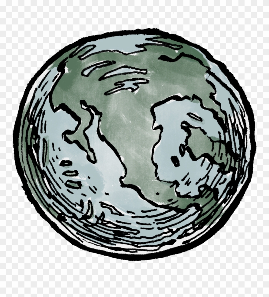 Illustrations For Detroit Earth & Asteroid, A Detroit-area - Illustration Clipart