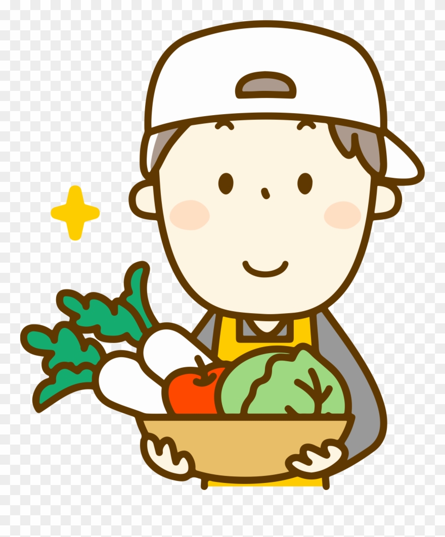 Clip Art Details - Grocer Man Clip Art - Png Download