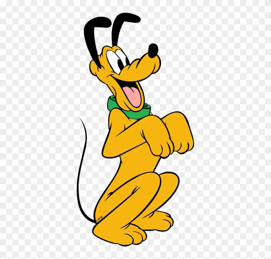 N196 Pluto Disney, Disney S, Disney Love - Mickey Mouse Clipart