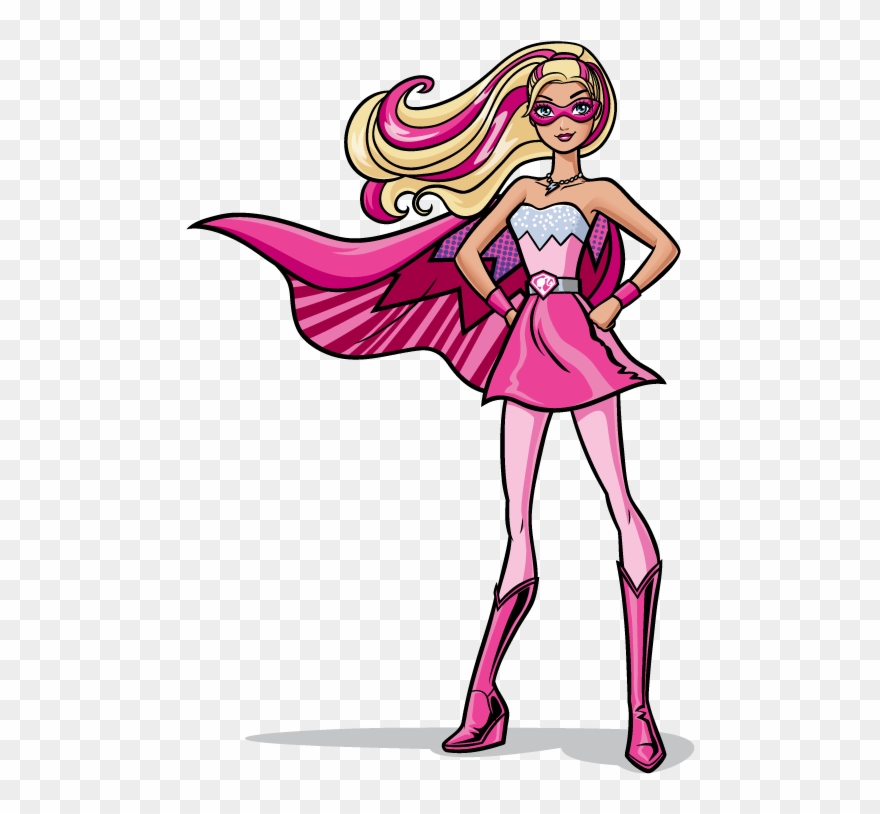 I Love This Message, Since Femininity Is Often Devalued - Barbie Super Princesa Personagens Clipart