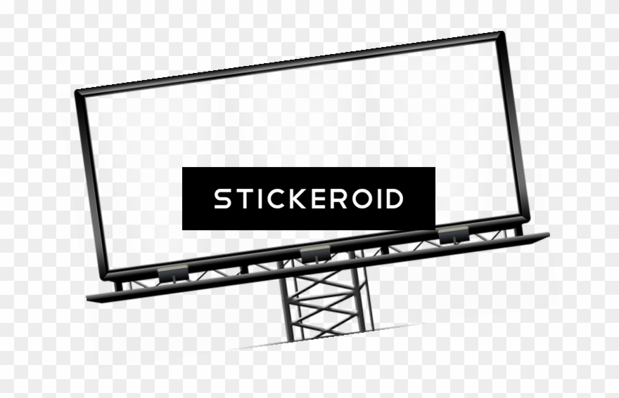 في الهواء الطلق لوحة مفاتيح Png صورة شفافة لوحة - Empty Billboard Png Clipart