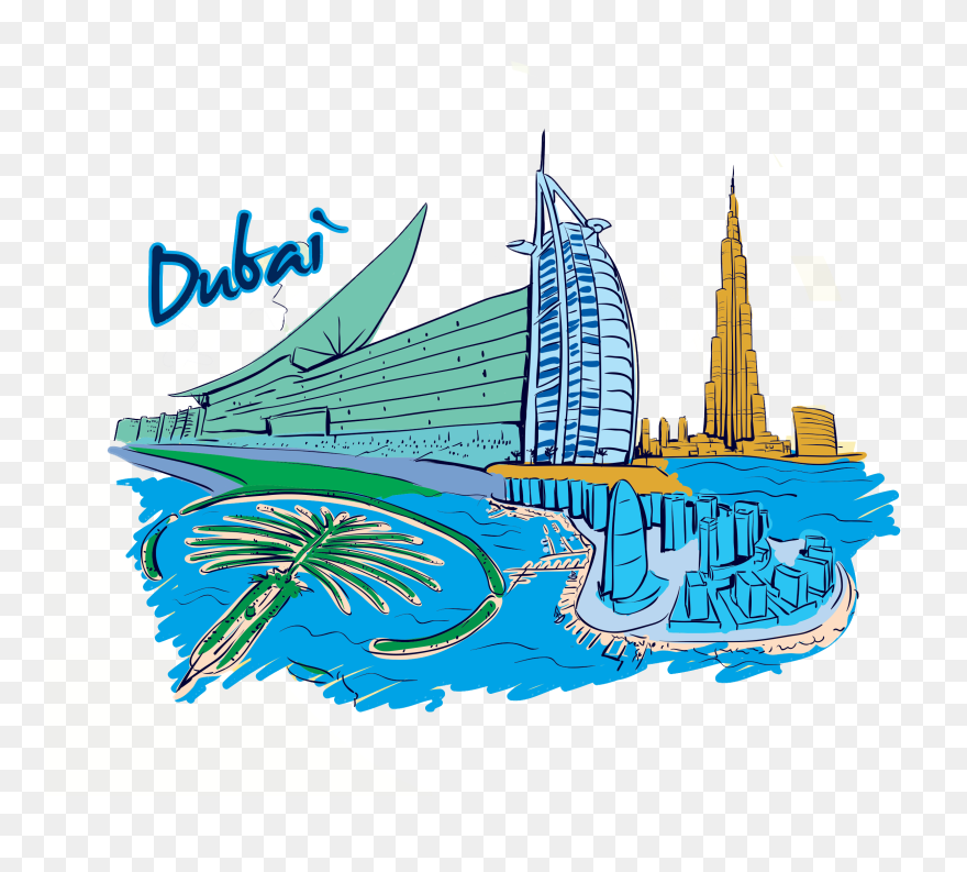 Murdoch University Dubai Clip Art - Dubai Clipart - Png Download