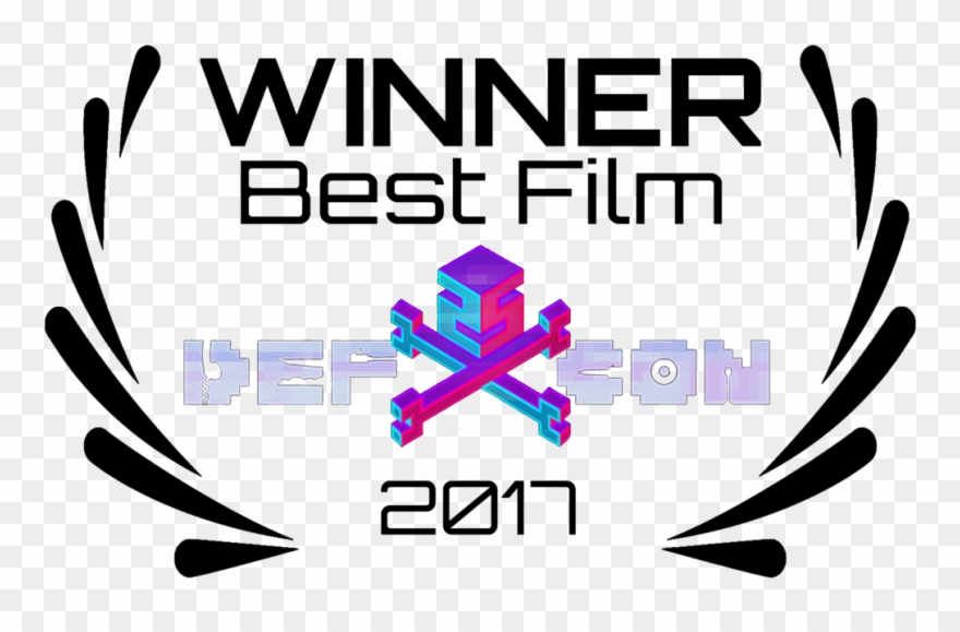Lifehack Defcon25 Winner Black - Cardiff International Film Festival Clipart