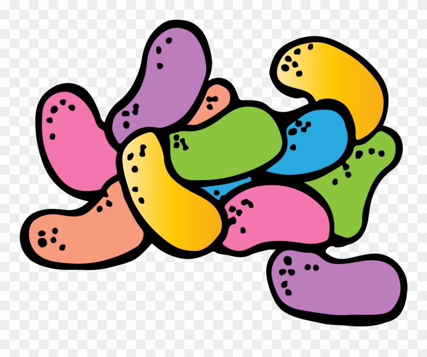 Graphic Black And White St Grade Hip Hooray Jelly Beans - Melonheadz Jelly Beans Clipart